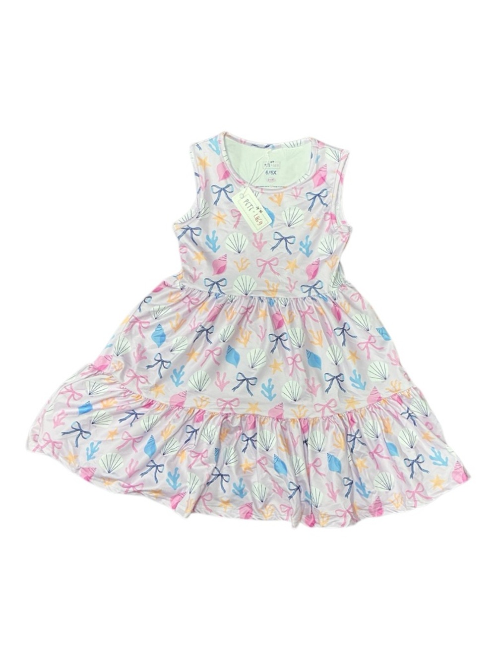 Pete + Lucy - NWT - Girls Shell Belle Pastel Dress